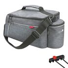 Gepcktrgertasche KLICKfix Rackp. Light grau, 37x19x18cm, Racktime