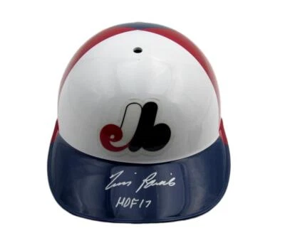 Tim Raines HOF Signed/Insc MLB Batting Helmet Expos Size 7 3/8 PSA/DNA 193132 - Image 1 of 4