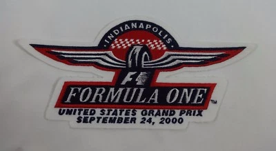 2000 Formula-1 Indianapolis United States Grand Prix Event Patch IMS F1 lg - Image 1 of 4