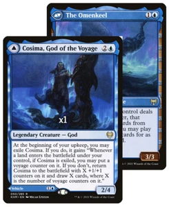MTG Kaldheim KHM Cosima, God of the Voyage / The Omenkeel MINT - Picture 1 of 1