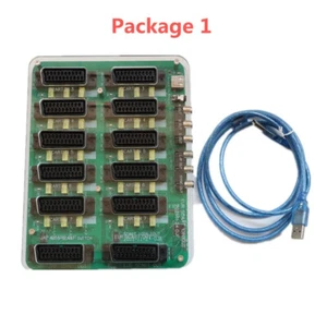 Distributeur Péritel / Scart 10 in 1 Switch games jeux Sega Nintendo Neo geo - Photo 1/7