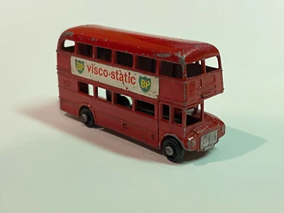 Matchbox Lesney no. 5 Routemaster London Bus 1961 BPW Visco-static decals  - Image 1 of 4