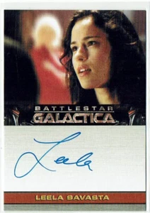 Battlestar Galactica Staffel 4 4 Autogramm Auto Leela Savasta als Tracey Anne - Bild 1 von 1