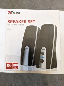 Trust Speaker Set Mila For PC & Laptop, USB powered, New in the box - Picture 1 of 4