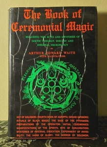 THE BOOK OF CEREMONIAL MAGIC (Hardcover, 1969) Bell 1st Printing, Arthur Waite - Picture 1 of 12