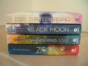 1- 4 ZODIAC complete series by Ramina Russell Fantasy Sci Fi YA Beware 13th Sign - Picture 1 of 11