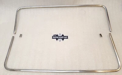 61-68 International Travelall Travelette Exterior Rear Door Window Trim Chrome - Image 1 of 4