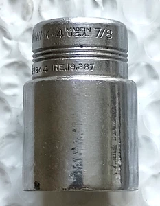 BLACKHAWK TOOLS USA 40128, 1/2" DRIVE, 7/8" SOCKET, SHALLOW, 12 POINT. - Picture 1 of 11