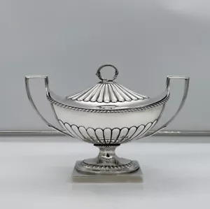 George III Silver Sauce Tureen London 1798 John Emes - Picture 1 of 13