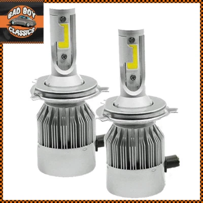 H4 LED Conversion Headlight Bulbs Kit High / Low Beam 6000K VW GOLF MK1 MK2 MK3  - Image 1 of 4