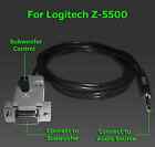 Logitech Z-5500 Control Pod Bypass Kabel subwoofera 2,1 6 stóp Z 5500 głośność środkowa