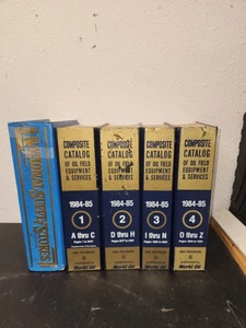 1984-85 Composite Catalog of Oil Field Equipment 4 Volume Set w/ Bonus Catalog - Bild 1 von 2