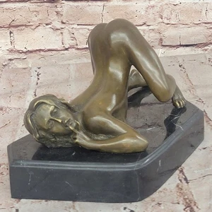 Bronze Sculpture Nude Figure Statue, Female Sexual Erotic Quality Work Hot cast - Picture 1 of 10