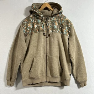 Howler Bros Brothers Schamane Hoodie Jacke Herren XL hellbraun durchgehender Reißverschluss Gallos Galore - Bild 1 von 12