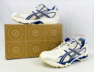 Asics Gel-Nimbus 10.1 Turnschuhe Schneeweiß/blau (1203A875-250) Gr. US Herren 13 Neu mit Etikett - Bild 1 von 16