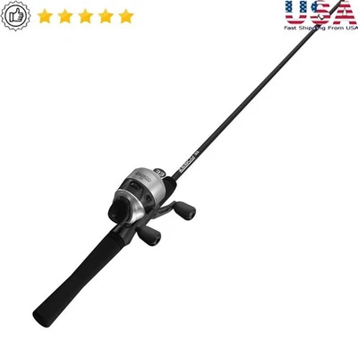 Spincasting Fishing Rod Reel Combo 6ft Fiberglass Anti-Reverse Smooth Retrieve - Image 1 of 4