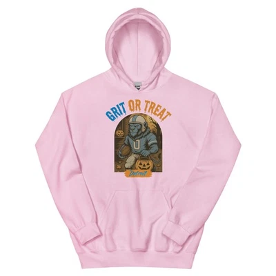 Sudadera con Capucha Halloween Leones Todo Grano Leones Fan Regalo Detroit Fútbol Fiesta de Halloween Foto 1 de 4