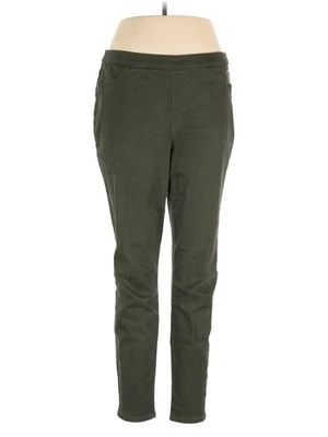 Pantalones informales verdes para mujer Simply Vera Vera Wang 14 Foto 1 de 2