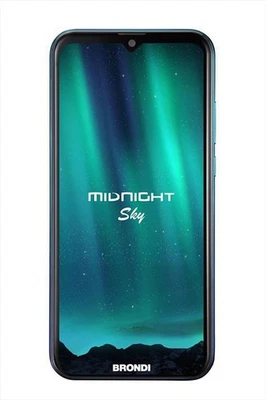 Brondi Midnight Sky - 2GB RAM 16GB MEM Verde/Blu Anziani 6,0" DS NUOVO Italia