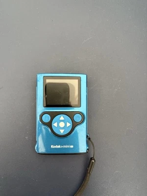 Kodak Zm2  Blue Mini HD Video Camera 720p Camcorder **FOR PARTS OR NOT WORKING** - Image 1 of 4