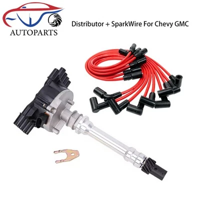 Ignition Distributor & Spark Plug & Wire for GM01 Chevy Express C1500 GMC 5.7L - Image 1 of 4