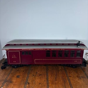 Bachmann Spur G Atchison Topeka & Santa Fe ATSF U.S. Mail Personenwagen 24 - Bild 1 von 14