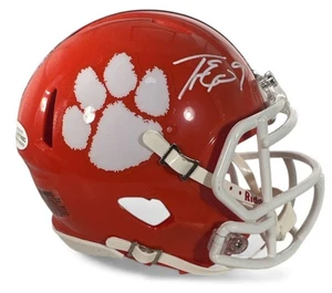 Travis Etienne Signed Autographed Clemson Tigers Mini Helmet Beckett - Picture 1 of 7