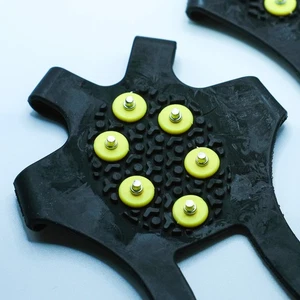 Ice Grippers – 10-Stud Anti-Slip Cleats for Snow – Small UK Size 3–5 / 5–7 - New - Picture 1 of 10