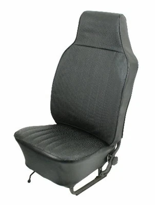 Vinyl Seat Cover, Front & Rear Set, Fits Beetle 58-67, Black, Compatible with... - Image 1 of 2