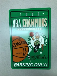 Letrero de estacionamiento de campeones de la NBA de Boston Celtics 2008 - Imagen 1 de 2