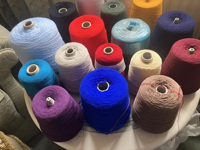 Knitting machine wool - Image 1 of 3