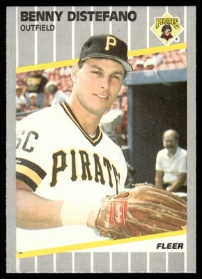 1989 Fleer Benny Distefano Pittsburgh Pirates #205 - Image 1 of 2
