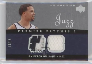 Parche 2007-08 UD Premier 2 Silver Spectrum/15 Deron Williams #PR1-DE - Imagen 1 de 3