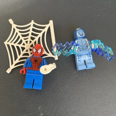 LEGO Lote Minifiguras Electro y Spider-Man del set 76014 Ultimate Spider. Foto 1 de 4