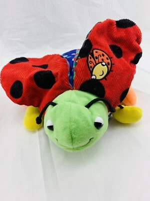 Soft Play Ladybug Baby Story Book Developmental Crinkle Plush Stuffed Toy - Image 1 of 4