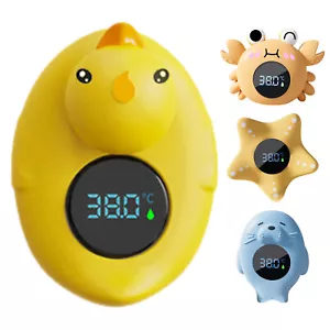Baby Bath Thermometer - Floating Cartoon Bath Water Temperature - Picture 1 of 16