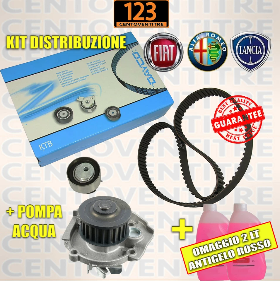 KTB466 KIT CINGHIA DISTRIBUZIONE FIAT PANDA / PANDA CLASSIC (169 ) 1.2