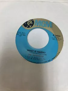 THE COWSILLS- WHAT IS HAPPY? 7” VINYL 45 RPM LIKE NEW RARE OOP - Picture 1 of 2