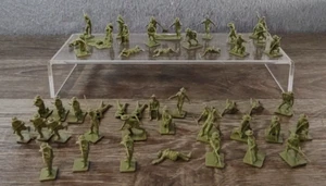 Vtg Airfix 1/72 Scale Green Plastic Model Toy Solders US Infantry WW1 Doughboys - Picture 1 of 11