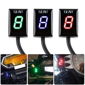 Indicador de engranajes de motocicleta para todos los modelos de motor EFI 1-6 niveles para motocicleta Yamaha - Imagen 1 de 9