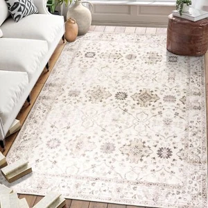 ReaLife Machine Washable Area Rug - Living Room Bedroom Bathroom Kitchen Entr... - Picture 1 of 6