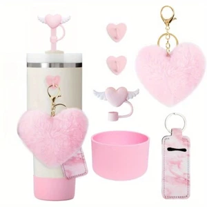 Set accessori 6 pezzi per tazza Stanley 30 40 oz manicotto isolato portabicchieri da viaggio - Foto 1 di 9