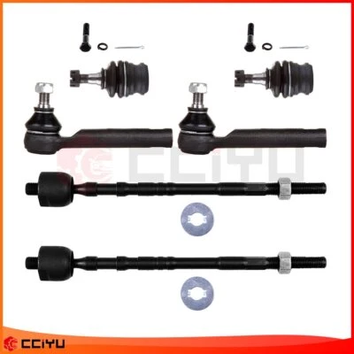 Set Of 6 For 2002-2003 Subaru Impreza Front Lower Tie Rod Ends Ball Joints Kit - Imagem 1 de 4