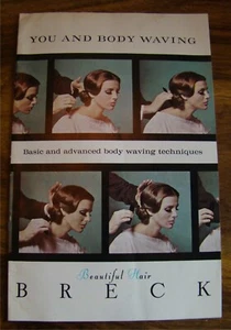 Vintage Breck Professional Hair Care Manual 1950s New Image Body Wave Booklet - Picture 1 of 6