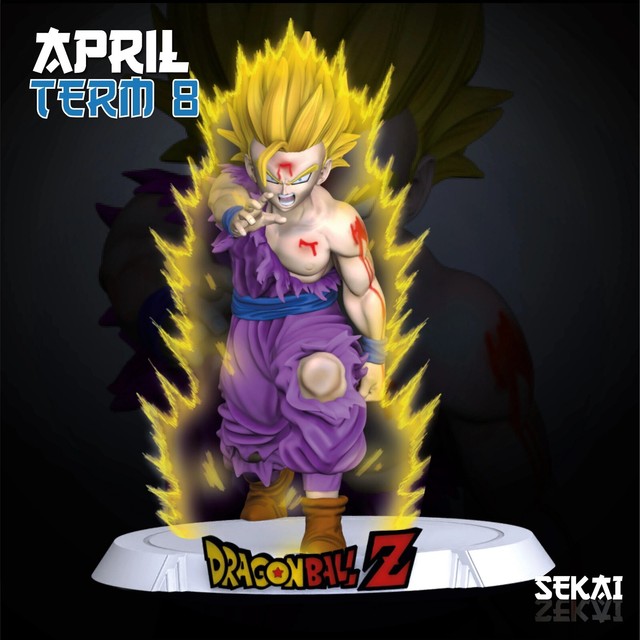 Gohan Ssj2 - Dragon Ball Z - Androides Saga 3D Print Model in