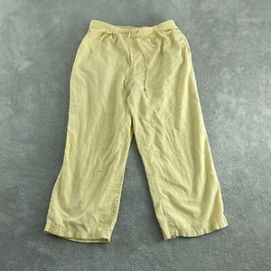 Orvis Womens Elastic Waist Linen/Rayon Blend Relaxed Fit Pants Size 14 0335 - Picture 1 of 9