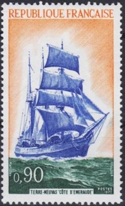 France 1972 Ships Boats Nautical Sailing 1v MNH - Picture 1 of 1