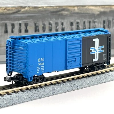 Atlas 3437 Boston Maine 40 ft Single Door Standard Boxcar B&M 76142 N Scale - Image 1 of 4