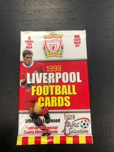CONFEZIONE SIGILLATA LIVERPOLL FOOTBALL CARD 99 VINTAGE SPORT QUASI NUOVA - Foto 1 di 2
