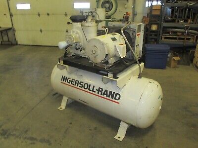USED Model U Ingersoll-Rand 25 H.P, 125-PSI, 95+ CFM Rotary Screw Air Compressor • 4,950$